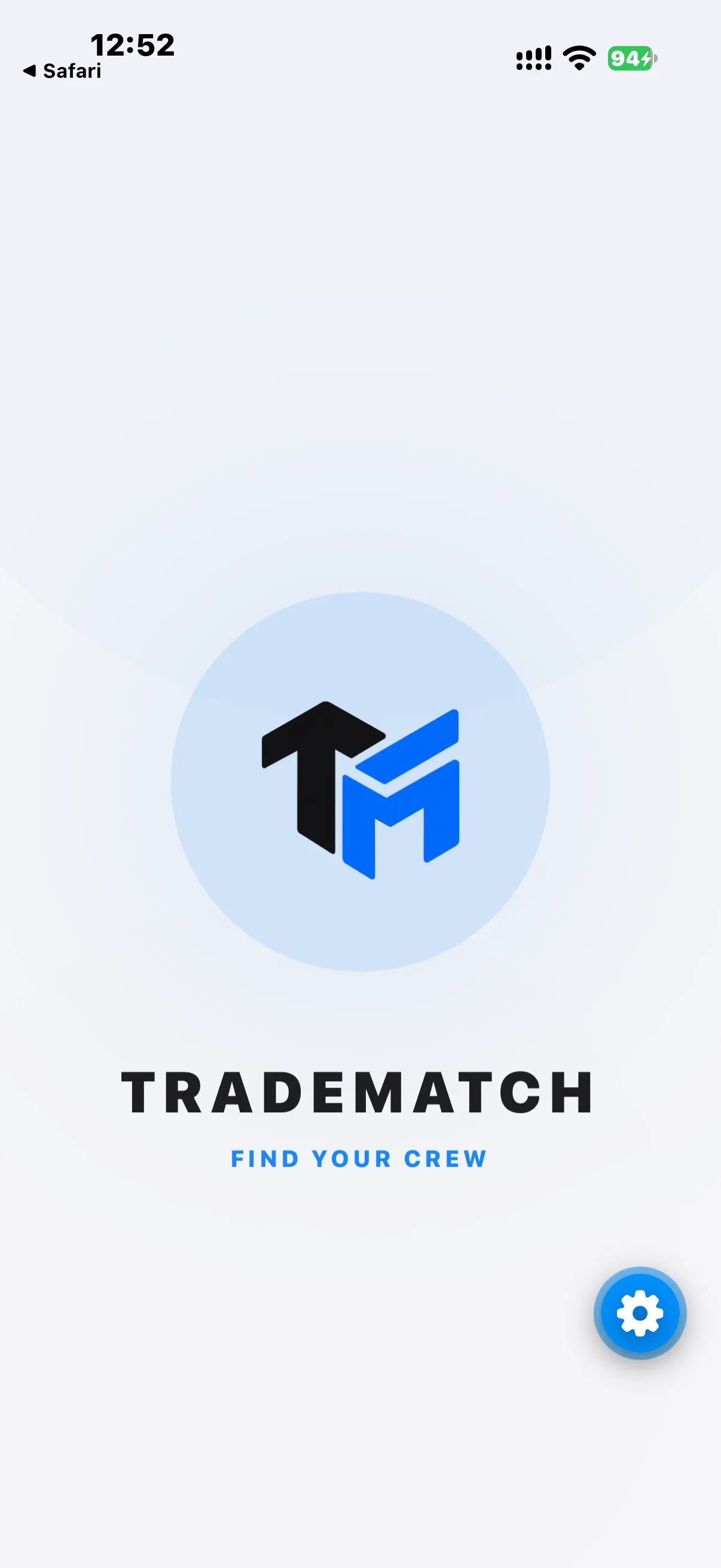TradeMatch Mobile App screenshot 1